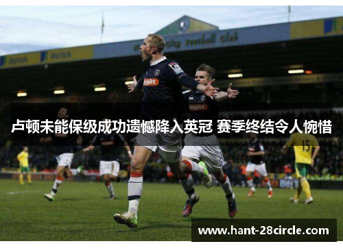 卢顿未能保级成功遗憾降入英冠 赛季终结令人惋惜